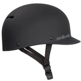 Sandbox Classic 2.0 Brain Bucket Helmet 2025 - A black helmet with a matte finish and a small vent on top.