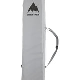 Burton Commuter Space Sack Snowboard Bag - A light gray snowboard bag with a black strap handle at the top and a zippered opening along the side.