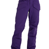 Burton Covert 2.0 2L Pants 2025 - Dark-colored pants with a subtle pattern and zippered pockets.