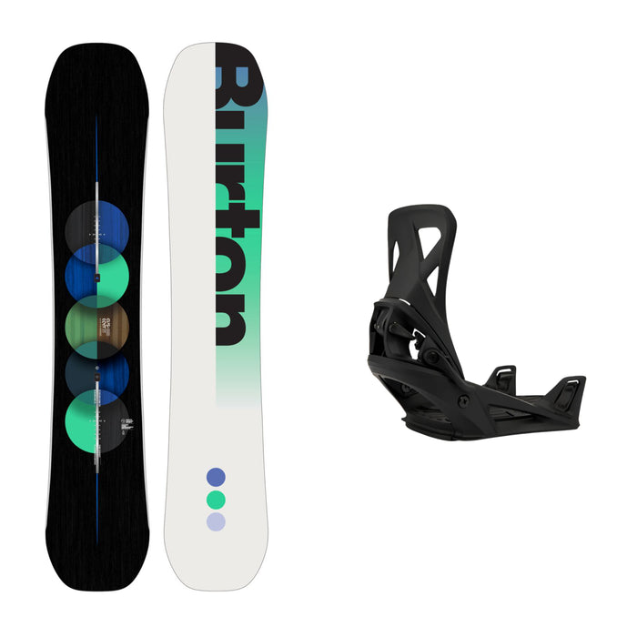 Burton Custom Snowboard with Burton Step On Binding 2025