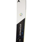 Dynastar M-Free 99 Skis 2025 - White skis with black and blue marbling on the tail.