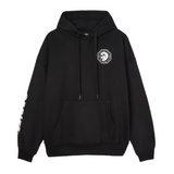 CAPiTA Dharma Hoodie 2026 - Black hoodie with white logo on chest and sleeve.