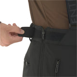 Descente Swiss Insulated Pant 2025 - Black insulated ski pants with a zippered pocket on the side.