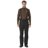 Descente Swiss Insulated Pant 2025 - A pair of black insulated ski pants with a zippered fly and two side pockets.