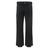 Descente Crown Insulated Pant 2025 - Black insulated ski pants with zippered pockets and adjustable cuffs.