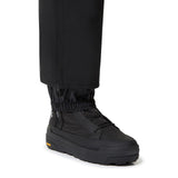 Descente Crown Insulated Pant 2025 - Black insulated snow pants with elastic cuffs and zippered pockets.
