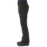 Descente Crown Insulated Pant 2025 - Black insulated ski pants with zippered pockets and adjustable cuffs.