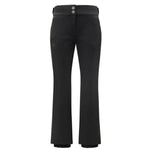 Descente Women's Giselle Insulated Pant 2025 - Black ski pants with a small gold logo on the left thigh.