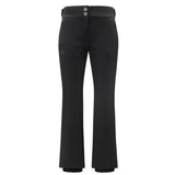 Descente Women's Giselle Insulated Pant 2025 - Black ski pants with a small gold logo on the left thigh.