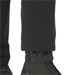 Descente Women's Giselle Insulated Pant 2025 - Black insulated ski pants with a zippered pocket on the side of one leg.