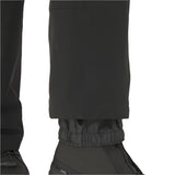 Descente Women's Giselle Insulated Pant 2025 - Black insulated ski pants with a zippered pocket on the side of one leg.