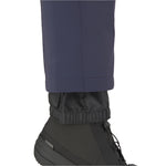 Descente Women's Giselle Insulated Pant 2025 - Black insulated snow pants with a zippered pocket on the side of one leg.