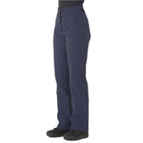 Descente Women's Giselle Insulated Pant 2025 - A pair of dark blue women's ski pants with a subtle pattern and zippered pockets.