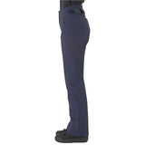 Descente Women's Giselle Insulated Pant 2025 - A pair of dark gray women's insulated ski pants with a zippered pocket on the side.