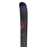 Dynastar Menace 90 Skis 2023 - A black ski with a red and blue graphic design on top.