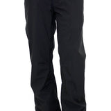 Turbine E2F Shell Pant 2025 - Black snow pants with a silver snap button on the front pocket.