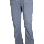 Turbine E2F Shell Pant 2025 - A pair of gray snow pants with a belt loop and two front pockets.