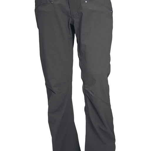 Turbine E2F Shell Pant 2025 - Black pants with a slight sheen to fabric, two zippered pockets on front and one zippered pocket on back.