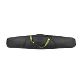 Endeavor Trail Board Bag 2025 - Black bag with a zippered top and two long, yellow straps.