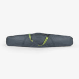 Endeavor Trail Board Bag 2025 - Grey bag with black trim, zippered pockets and a handle on top.