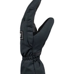 Roxy Women's Freshfield Glove 2025 - A black glove with a white logo on the wrist strap and a textured palm.