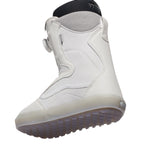 Vans Women's Encore OG Snowboard Boot 2025 - A white snowboard boot with a black logo on the tongue and a textured sole.