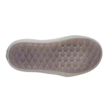 Vans Women's Encore OG Snowboard Boot 2025 - A white snowboard boot with a black logo on the side and a textured rubber sole.