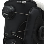 Vans Women's Encore Pro Snowboard Boot 2025 - Black snowboard boot with a textured pattern on the toe and heel areas.