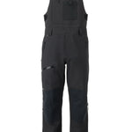 Flylow Baker Bib 2025 - Black bib with black straps, zippered leg pockets, and a black logo on the left thigh.