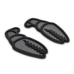 Crab Grab Mega Claw Stomp Pad 2025 - A black stomp pad with a claw design and a textured surface.