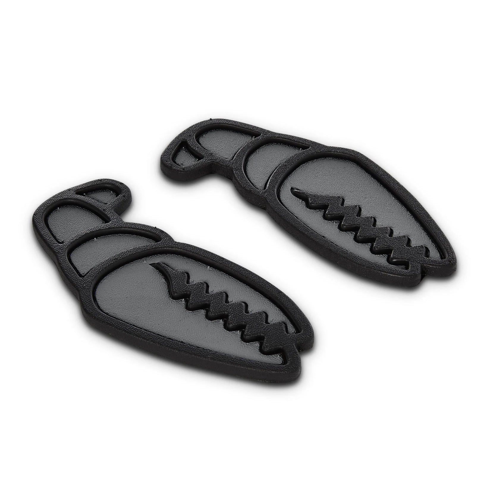 Crab Grab Mega Claw Stomp Pad 2025 - A black stomp pad with a claw design and a textured surface.