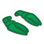Crab Grab Mega Claw Stomp Pad 2025 - A green crab-shaped pad with a textured surface and a small, raised claw on top.