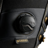 Vans Invado Pro Limited Edition Snowboard Boots 2026 - Black snowboard boots with a textured pattern on the toe and heel, featuring a BOA closure system.