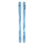 Faction Dancer 2 Ski 2026 - A light blue ski with a wavy pattern and black lettering on top.