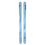 Faction Dancer 2 Ski 2026 - A light blue ski with a wavy pattern and black lettering on top.
