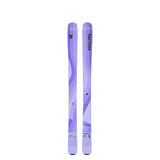 Faction Dancer 2 Ski 2026 - A purple ski with a wavy pattern and black lettering on top.