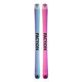 Faction Studio 2 Ski 2025 - A pair of skis with a blue and purple gradient color scheme, featuring a subtle white stripe along the top edge.