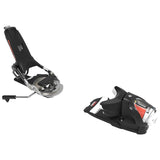 Look Pivot 12 GW Bindings - Black bindings with silver hardware, featuring a red logo on the toe piece.
