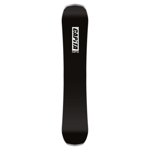 CAPiTA Mega Death Snowboard 2025- black/white angle 2