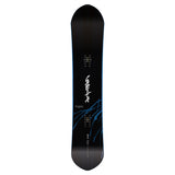 CAPiTA Kazu Kokubo Pro Snowboard 2025 - A black snowboard with blue and white graphics of a mountainous landscape, featuring a rider in action.