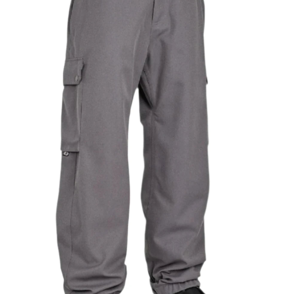 Airblaster Freedom Boss Shell Pant 2025 - Black pants with a subtle white stripe down the side seam.