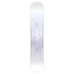 CAPiTA Pathfinder Camber Snowboard 2025 - A snowboard with a white base and blue accents, featuring a graphic of a man's face on the top sheet.