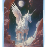 CAPiTA Women's Space Metal Fantasy Snowboard 2026 - A snowboard with a predominantly white base and a vibrant, multicolored design featuring fantasy elements.