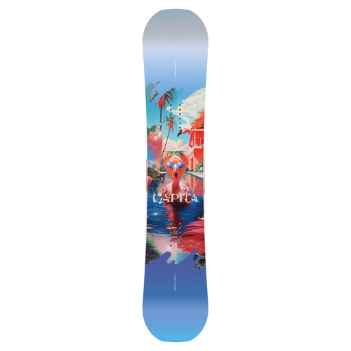 CAPiTA Women's Space Metal Fantasy Snowboard 2025- blue/red angle 1