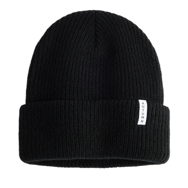 FW25_YOUTH_SOLID_BEANIE_BLACK_