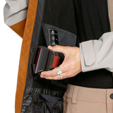 Volcom Nightbreaker 20K Jacket - A black jacket with a white logo on the left chest and a zipper closure.