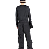 Volcom Men's L GORE-TEX Shell Pant 2025 - Black shell pant with zippered pockets and adjustable waistband.