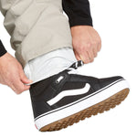 Volcom Men's 5 Pocket Shell Pant - Beige pants with multiple pockets and a zippered fly.