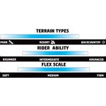 GNU Gloss C Snowboard 2025 - A snowboard with a glossy finish, featuring a white base color and black accents on the bindings.