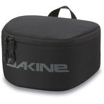 Dakine Goggle Stash Bag 2025 - Black bag with zippered top and handle on top, featuring a small pocket on front.